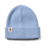 aço azul gorro de malha mulheres Hush Puppies gorro ZZ6R256 - Image 2