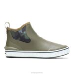 azeitona camuflada sapatilha de chuva mulheres Hush Puppies tênis ZZ6R147