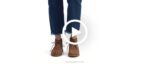 camurça bege bailey chukka 2 mulheres Hush Puppies bota ZZ6R196 - Image 7