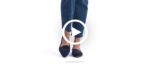 camurça cinza geada ponta avelã plana mulheres Hush Puppies sapatos rasos ZZ6R50 - Image 8