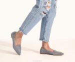 camurça enferrujada ponta avelã plana mulheres Hush Puppies sapatos rasos ZZ6R68 - Image 8