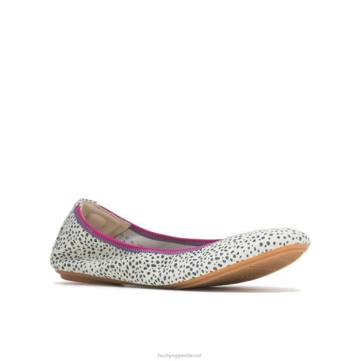 camurça leopardo da neve balé casto plano 2 mulheres Hush Puppies balé plano ZZ6R82 - Image 4