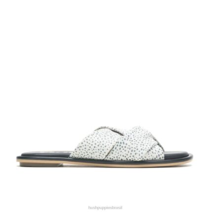 camurça leopardo da neve sandália emily mulheres Hush Puppies sandália ZZ6R3