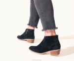 Camurça preta bota siena mulheres Hush Puppies bota ZZ6R192 - Image 9