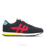 camurça preta/multi tênis seventy8 mulheres Hush Puppies tênis ZZ6R116