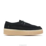camurça preta ousada ponte mulheres Hush Puppies tênis ZZ6R132