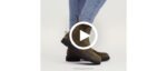 camurça verde-oliva profunda bota jude chelsea homens Hush Puppies bota ZZ6R267 - Image 3