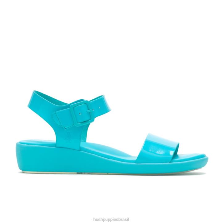 caribenho brite jells sandália de tiras mulheres Hush Puppies sandália ZZ6R18 - Image 1