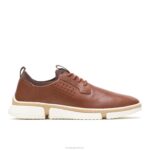 couro conhaque bennet bico liso oxford homens Hush Puppies Oxford ZZ6R283 - Image 2