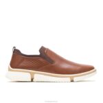 couro conhaque bennet sapatilha sem salto homens Hush Puppies Oxford ZZ6R300 - Image 2