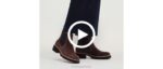 couro creme de baunilha bota amelia chelsea mulheres Hush Puppies bota ZZ6R160 - Image 8