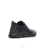 couro preto bennet sapatilha sem salto homens Hush Puppies Oxford ZZ6R284 - Image 5