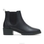 couro preto bota chelsea hadley mulheres Hush Puppies bota ZZ6R181 - Image 2