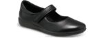 couro preto lexi mary jane do garoto grande garota Hush Puppies sapato ZZ6R370 - Image 2