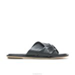 couro preto ousado sandália emily mulheres Hush Puppies sandália ZZ6R14 - Image 2