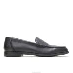 couro preto wren mocassim ajuste perfeito mulheres Hush Puppies mocassim ZZ6R72 - Image 2