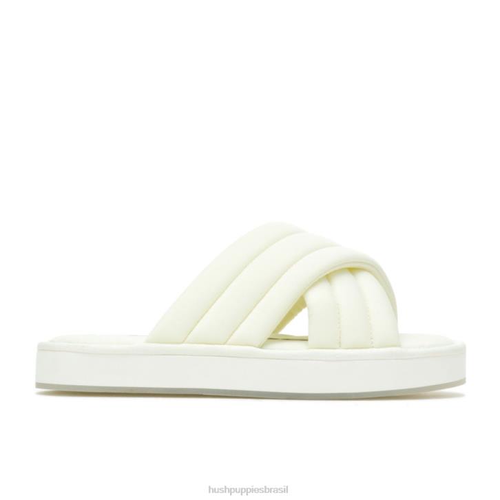 creme de baunilha sandália de deslizamento de sol mulheres Hush Puppies sandália ZZ6R23 - Image 1