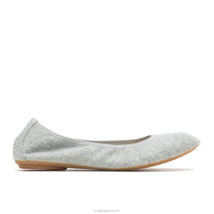 lã cinza balé casto plano 2 mulheres Hush Puppies balé plano ZZ6R77 - Image 2