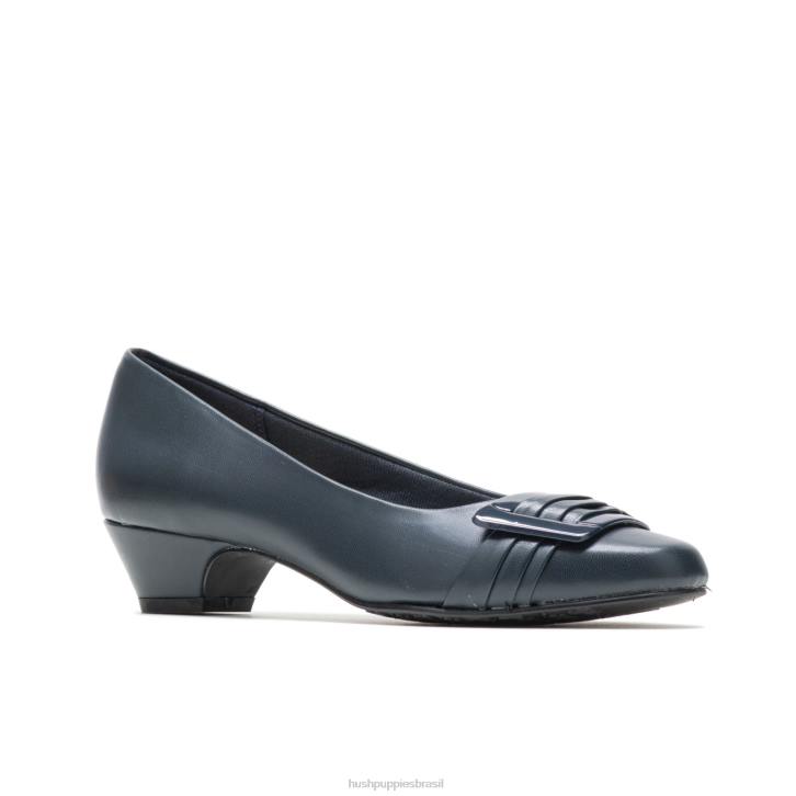 marinha por favor, esteja com você mulheres Hush Puppies estilo suave ZZ6R217 - Image 3