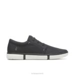 negrito tecido preto briggs tênis bico fino homens Hush Puppies tênis ZZ6R292