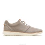 nubuck cinza claro o bom tênis de cadarço homens Hush Puppies tênis ZZ6R322