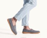 nubuck cinza escuro mocassim finley homens Hush Puppies mocassim ZZ6R313 - Image 3
