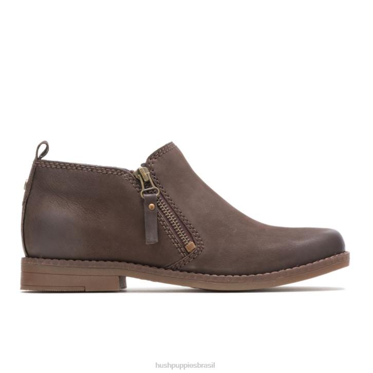 nubuck marrom escuro bota mazin cayto mulheres Hush Puppies bota ZZ6R164 - Image 1
