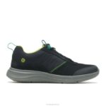 nubuck preto ousado elevar tênis de caminhada homens Hush Puppies tênis ZZ6R323 - Image 2