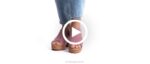 nubuck rosa legal slide de papoula mulheres Hush Puppies salto ZZ6R5 - Image 3