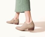 nubuck taupe sienna shootie mulheres Hush Puppies bota ZZ6R188 - Image 3
