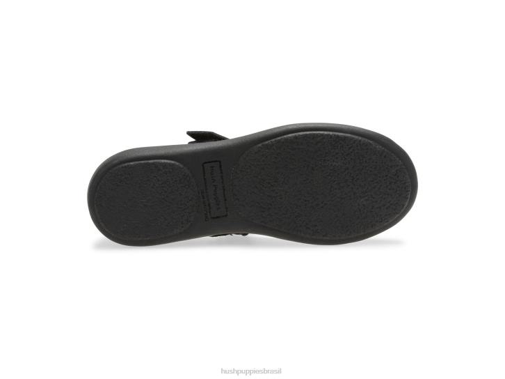 patente preta lexi mary jane do garoto grande garota Hush Puppies sapato ZZ6R372 - Image 5