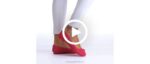 preto brite pops flat mulheres Hush Puppies sapatos rasos ZZ6R86 - Image 7