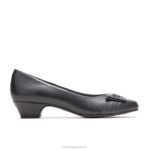 preto por favor, esteja com você mulheres Hush Puppies estilo suave ZZ6R215