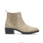 vison prateado bota chelsea hadley mulheres Hush Puppies bota ZZ6R182