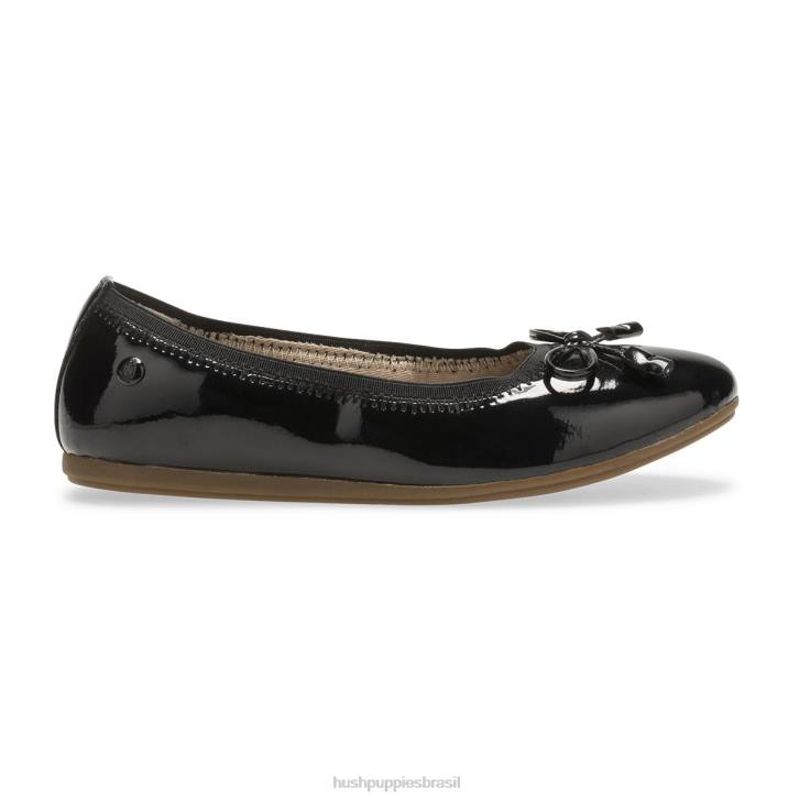 preto criança grande josie mary jane garota Hush Puppies sapato ZZ6R369