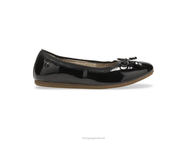 preto criança grande josie mary jane garota Hush Puppies sapato ZZ6R369