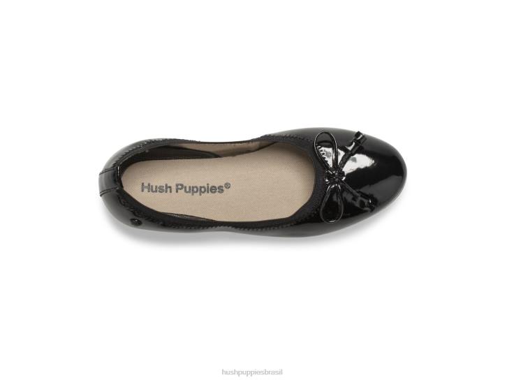 preto criança grande josie mary jane garota Hush Puppies sapato ZZ6R369