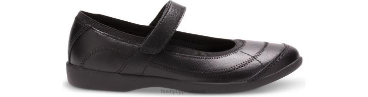 preto criança pequena reese mary jane garota Hush Puppies sapato ZZ6R366
