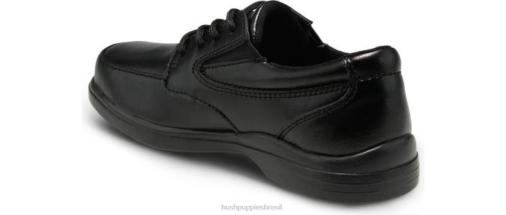 preto ty oxford infantil garoto Hush Puppies sapato ZZ6R378