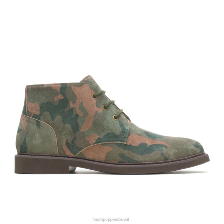 camuflado chukka detroit homens Hush Puppies bota ZZ6R274