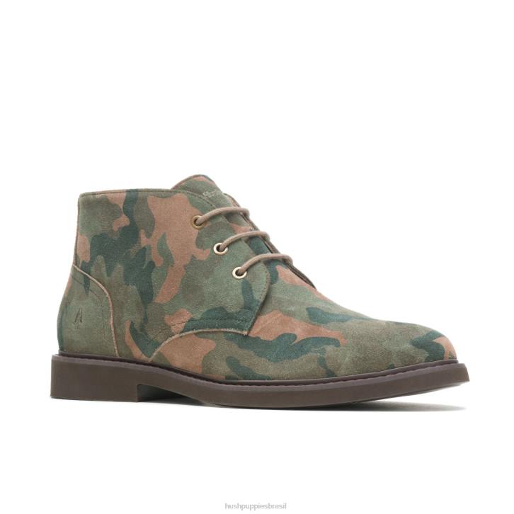 camuflado chukka detroit homens Hush Puppies bota ZZ6R274