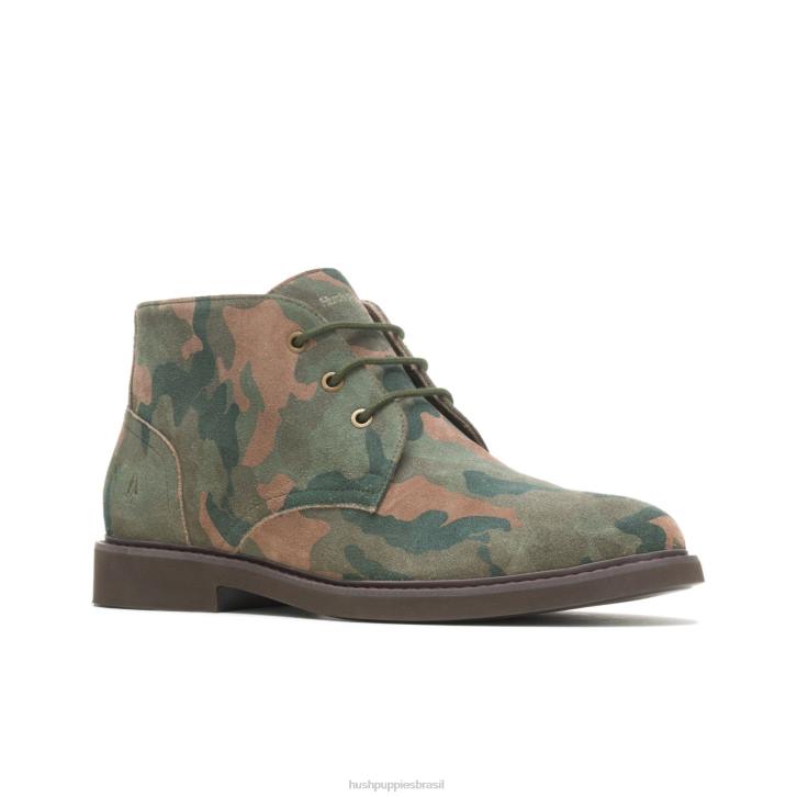camuflado chukka detroit homens Hush Puppies bota ZZ6R274