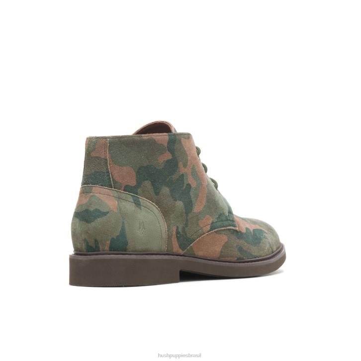 camuflado chukka detroit homens Hush Puppies bota ZZ6R274