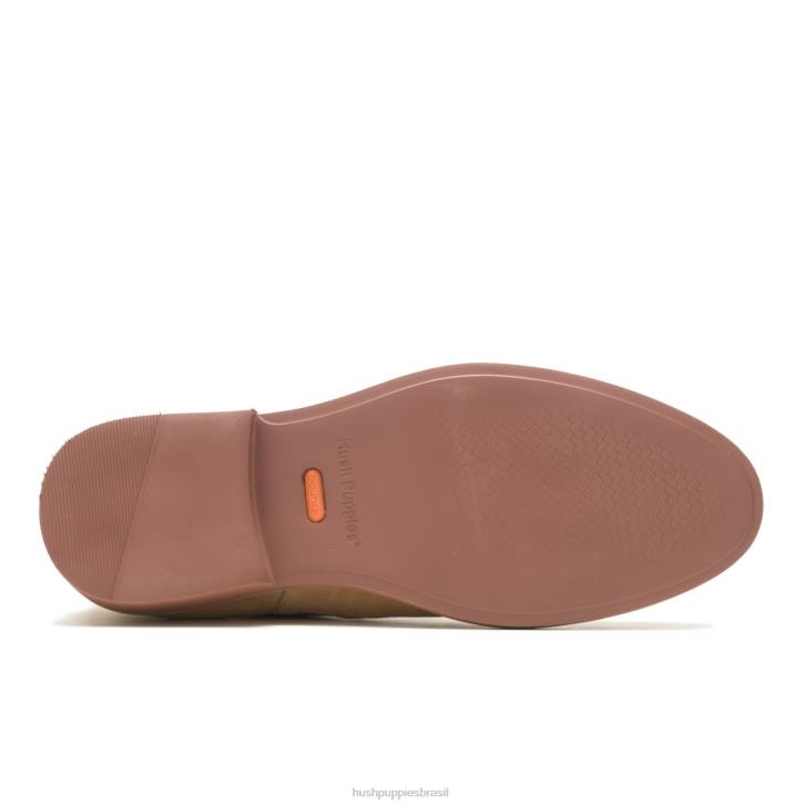 camurça castanha bota chelsea detroit homens Hush Puppies bota ZZ6R266