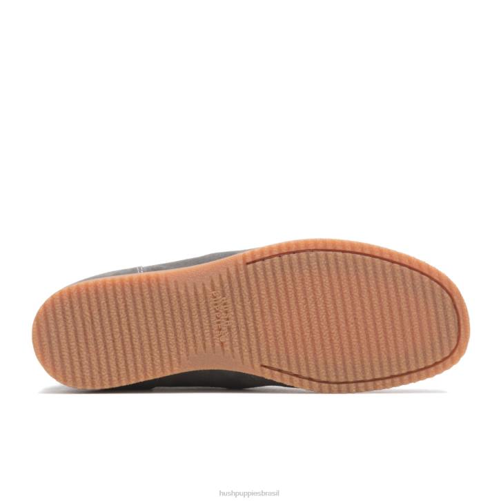 camurça cinza escuro ponte 2 homens Hush Puppies bota ZZ6R277