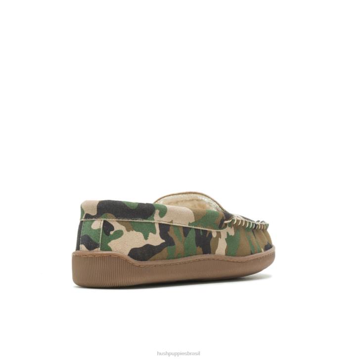 camuflado chinelo dawson homens Hush Puppies chinelo ZZ6R355