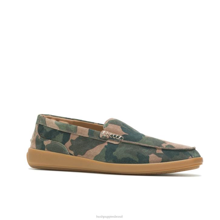 camuflagem mocassim finley homens Hush Puppies mocassim ZZ6R312