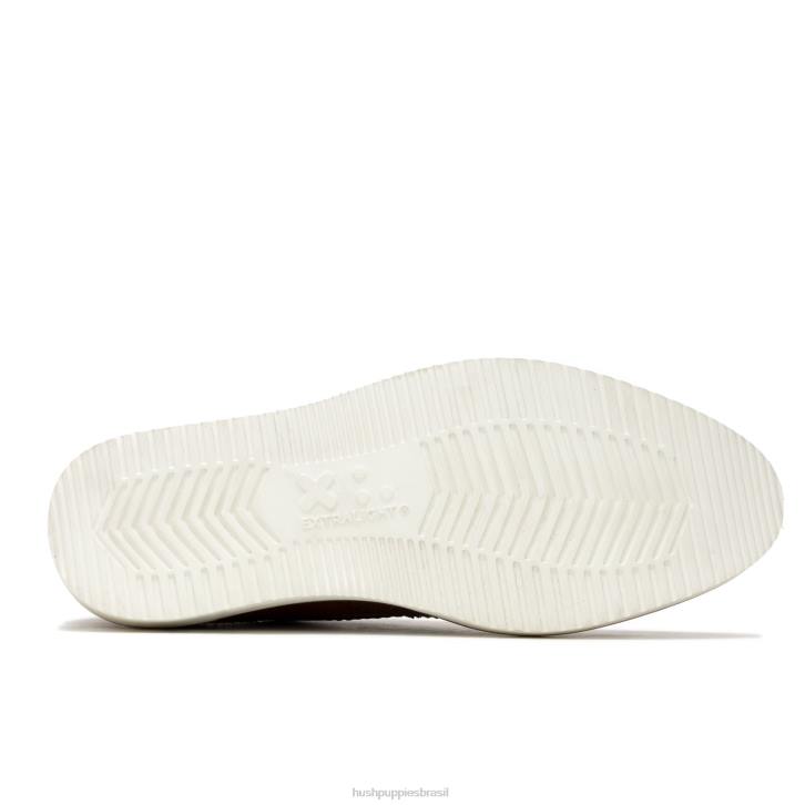couro conhaque everett ponta de asa oxford homens Hush Puppies Oxford ZZ6R287