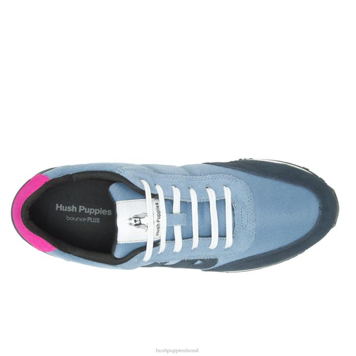 camurça azul profundo tênis seventy8 homens Hush Puppies tênis ZZ6R333