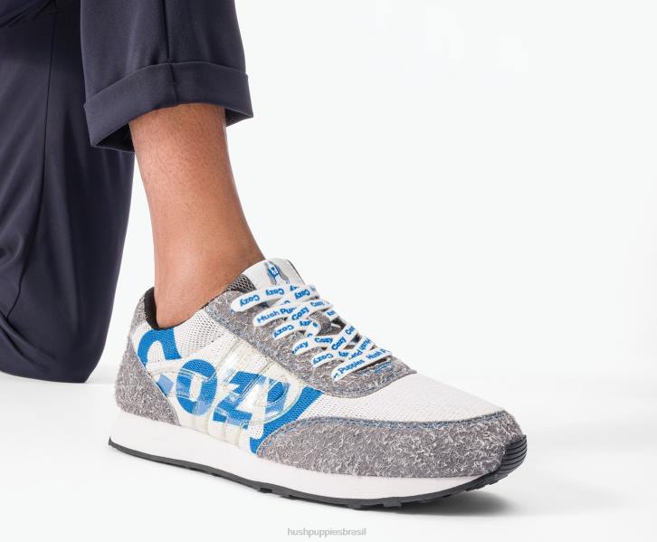 camurça cinza tênis seventy8 homens Hush Puppies tênis ZZ6R335